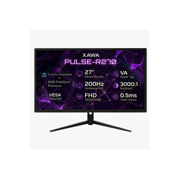 Xawa Pulse-R270 27 inç 200Hz 0.5ms Gaming FHD VA Gaming Monitör