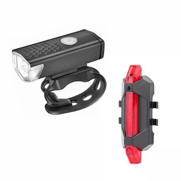 XBYC 6116 Siyah Bisiklet Far-Stop Set