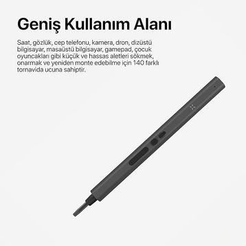 Xenon Smart X6833 Hassas Şarjlı 153 Parça Tornavida Vidalama Seti