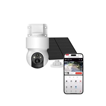 Xenon X7262 3 MP Güneş Enerjili Gece Görüşlü Wi-Fi Güvenlik Kamerası