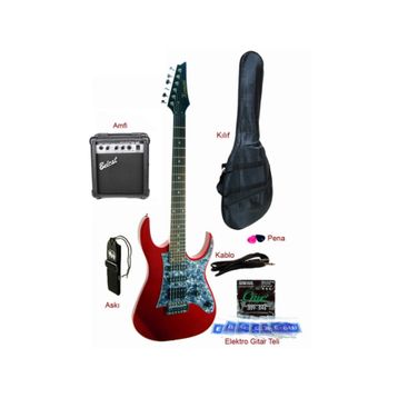 Xenon XNE4RDSET Elektro Gitar Seti