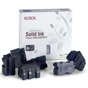 Xerox 108R00820 Phaser 8860-8860MFP Genuine Xerox Solid Ink Black Siyah 6 Sticks Toner