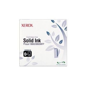 Xerox 108R00820 Phaser 8860-8860MFP Genuine Xerox Solid Ink Black Siyah 6 Sticks Toner