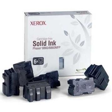 Xerox 108R00820 Phaser 8860-8860MFP Genuine Xerox Solid Ink Black Siyah 6 Sticks Toner