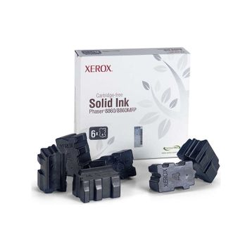 Xerox 108R00820 Phaser 8860-8860MFP Genuine Xerox Solid Ink Black Siyah 6 Sticks Toner