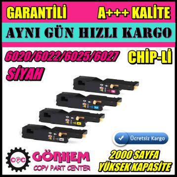 Xerox 6025-6027 Siyah Muadil Toner