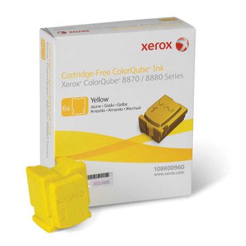 Xerox 8870-108R00960 Colorqube 6'lı Sarı Katı Mürekkep