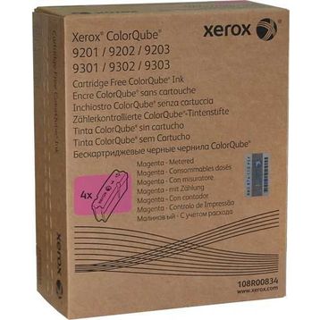 Xerox Color Qube 9201-108R00834 Metered Kırmızı 4'lü Katı Mürekkep Kartuşu