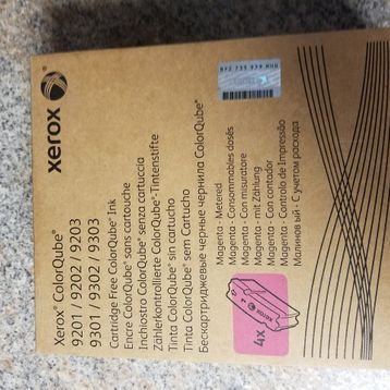 Xerox Color Qube 9201-108R00834 Metered Kırmızı 4'lü Katı Mürekkep Kartuşu