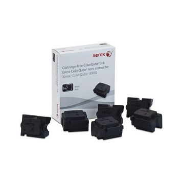 Xerox ColorQube 8900-108R01029 Siyah 6'lı Paket Katı Mürekkep Toner