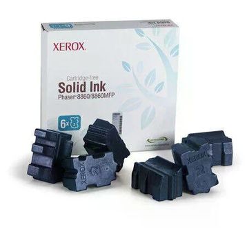 Xerox Phaser 8860-108R00817 Mavi 6'lı Orijinal Katı Mürekkep
