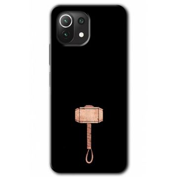 Xiaomi Mi 11 Lite Hd Desen Baskılı Thor Çekiç Arka Kapak Kılıf