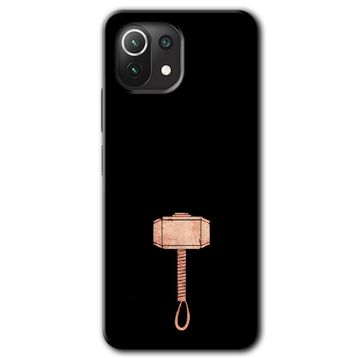 Xiaomi Mi 11 Lite Hd Desen Baskılı Thor Çekiç Arka Kapak Kılıf