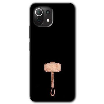 Xiaomi Mi 11 Lite Hd Desen Baskılı Thor Çekiç Arka Kapak Kılıf