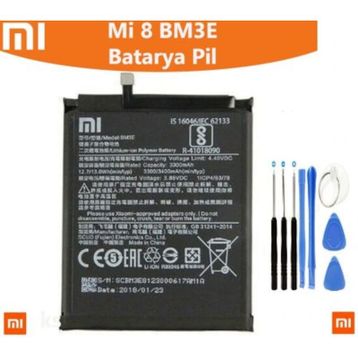 Xiaomi Mi 8 Batarya Pil ve Tamir Seti