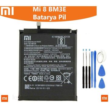 Xiaomi Mi 8 Batarya Pil ve Tamir Seti