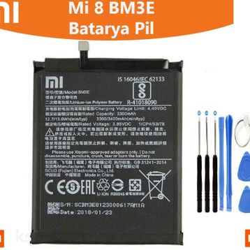 Xiaomi Mi 8 Batarya Pil ve Tamir Seti