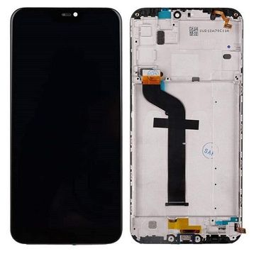 Xiaomi Mi A2 Lite Dokunmatik Siyah Çıtalı Lcd Ekran