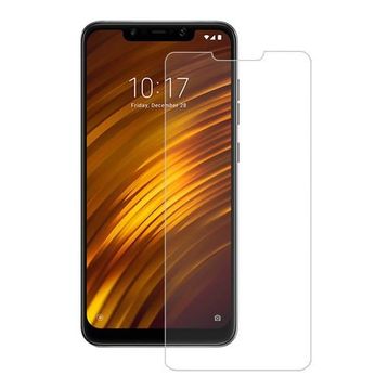 Xiaomi Pocophone F1 Siyah Temperli Ekran Koruyucu Uyumlu Kırılmaz Cam