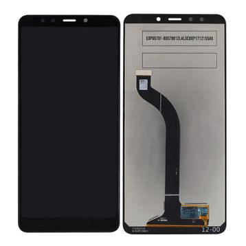Xiaomi Redmi 5 Plus Siyah Çıtasız Uyumlu Lcd Ekran Dokunmatik