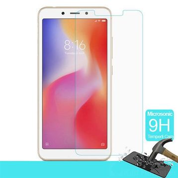 Xiaomi Redmi 6 6A Temperli Ekran Koruyucu Uyumlu Kırılmaz Cam