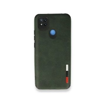 Xiaomi Redmi 9C Loop Deri Silikon Yeşil Kılıf