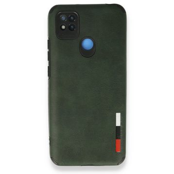 Xiaomi Redmi 9C Loop Deri Silikon Yeşil Kılıf