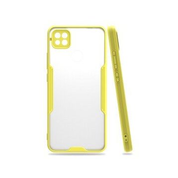 Xiaomi Redmi 9C Platin Silikon - Sarı Kılıf