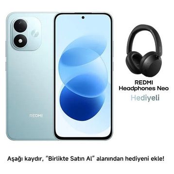 Xiaomi Redmi Note 17 5G 128 GB 6 GB Ram Turkuaz Mavisi