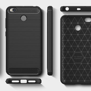 Xiaomi Redmi Note 5A Rugged Karbon Silikon Kılıf