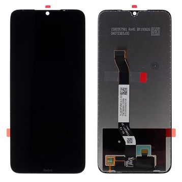 Xiaomi Redmi Note 8 Pro Siyah Lcd Ekran Dokunmatik Çıtasız