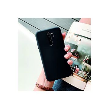 Xiaomi Redmi Note 8 Pro Siyah Uyumlu Silikon Kılıf