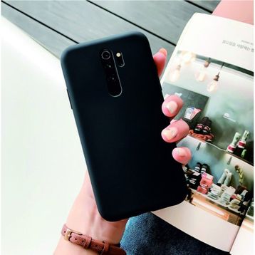 Xiaomi Redmi Note 8 Pro Siyah Uyumlu Silikon Kılıf