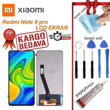 Xiaomi Redmi Note 9 Pro Orijinal LCD Dokunmatik Ekran