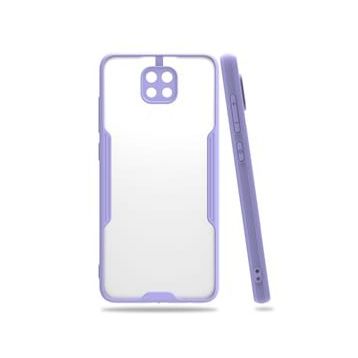 Xiaomi Redmi Note 9s Platin Silikon - Lila Kılıf