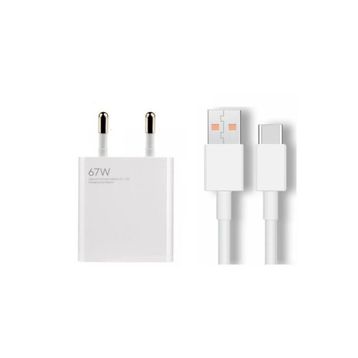 Xiaomi Turbo 67W Type C Kablo ve Orijinal Şarj Aleti