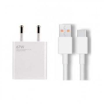 Xiaomi Turbo 67W Type C Kablo ve Orijinal Şarj Aleti