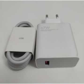 Xiaomi Turbo 67W Type C Kablo ve Orijinal Şarj Aleti
