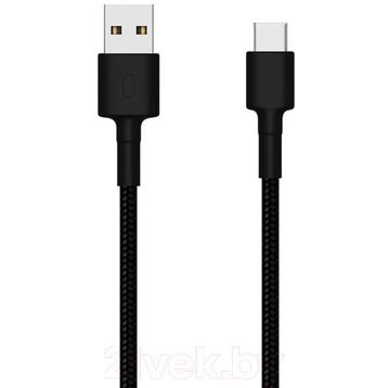 Xiaomi USB to USB-C Type-C 1 m Siyah Şarj/Data Kablosu
