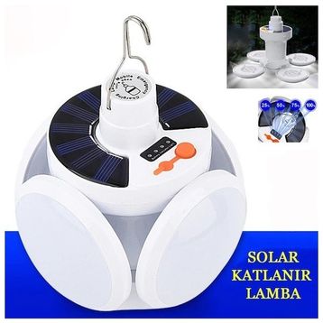 Xnews Solar 5 Kanatlı Kamp Lambası