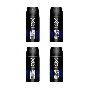 Xo Absolute Blue 4x150 ml Erkek Deodorant