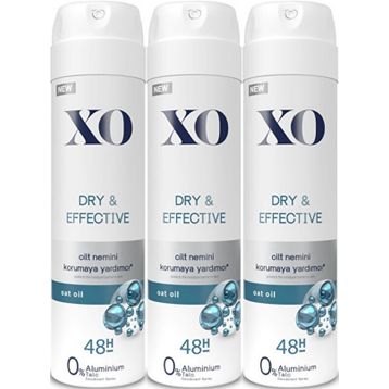 Xo Dry Effective 3x150 ml Women Deodorant
