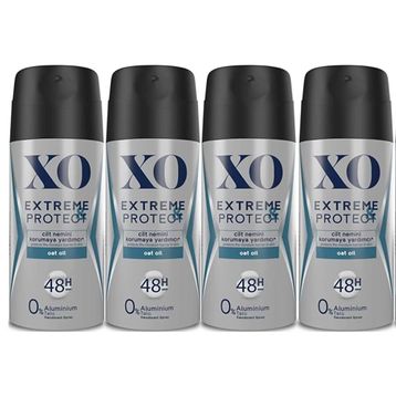 Xo Extreme Protect Men 4x150 ml Deodorant