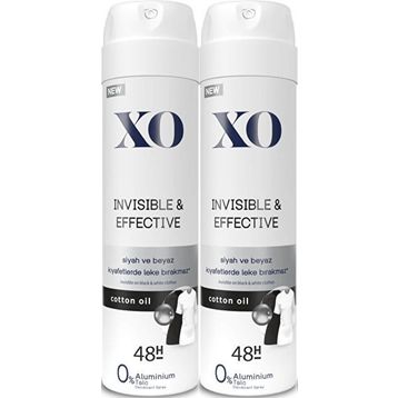 Xo Invisible Effective 2x150 ml Kadın Sprey Deodorant