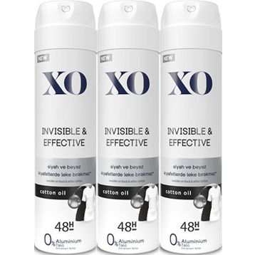 Xo Invisible Effective 3x150 ml Women Deodorant