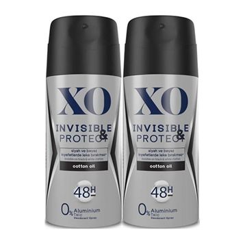 Xo Invisible Protect 2x150 ml Erkek Sprey Deodorant