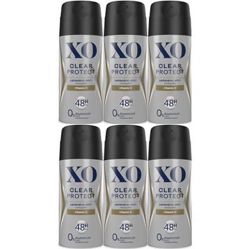 Xo Men-Erkek Clear & Protect 6x150 ml Deodorant