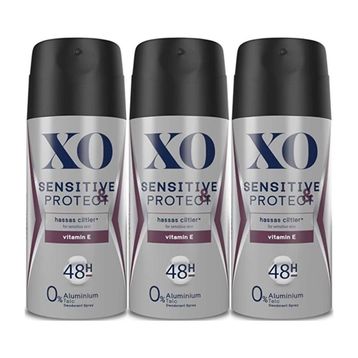 Xo Sensitive Protect Men 3x150 ml Deodorant