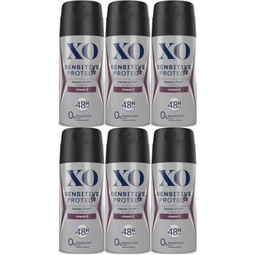 Xo Sensitive Protect Men 6x150 ml Deodorant