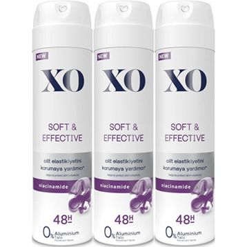 Xo Soft Effective 3x150 ml Women Deodorant